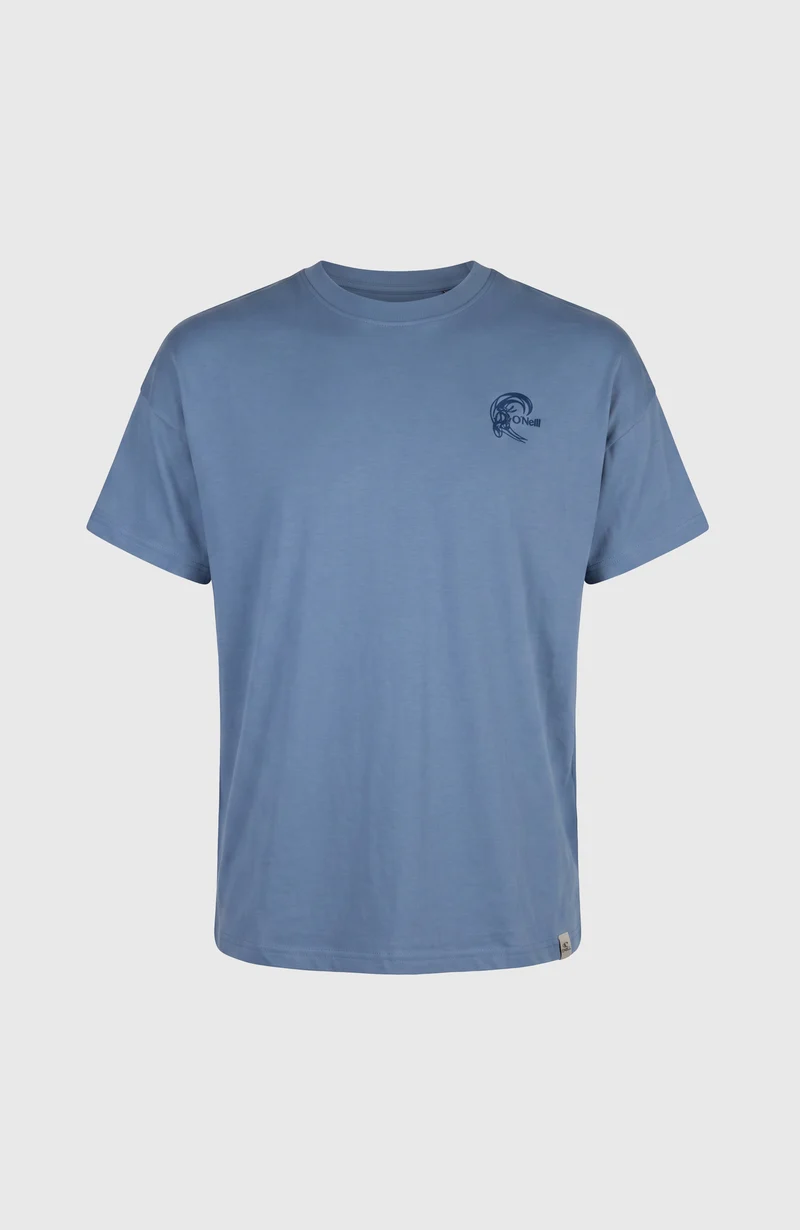 O'Riginals Back-Print T-shirt | Mozart Blue