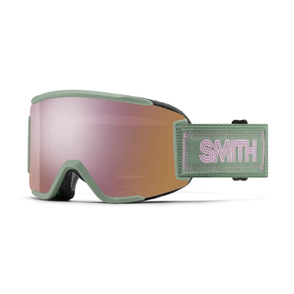 Smith Squad S Olive Warm Steel | ChromaPop Everyday Rose Gold Mirror 2027