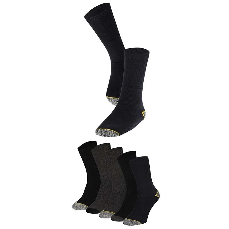Katoenen werksokken heren - Multi color - 15-Pak