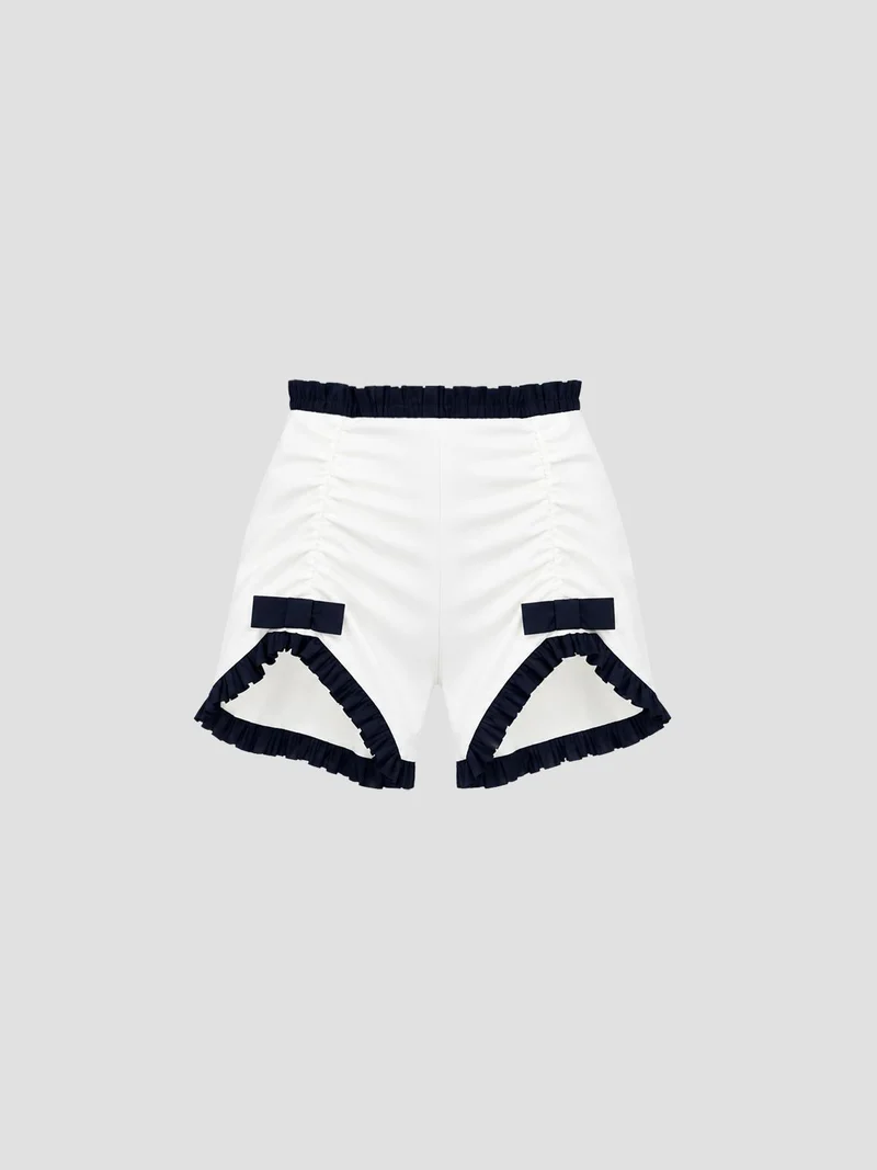 Ruffled shorts