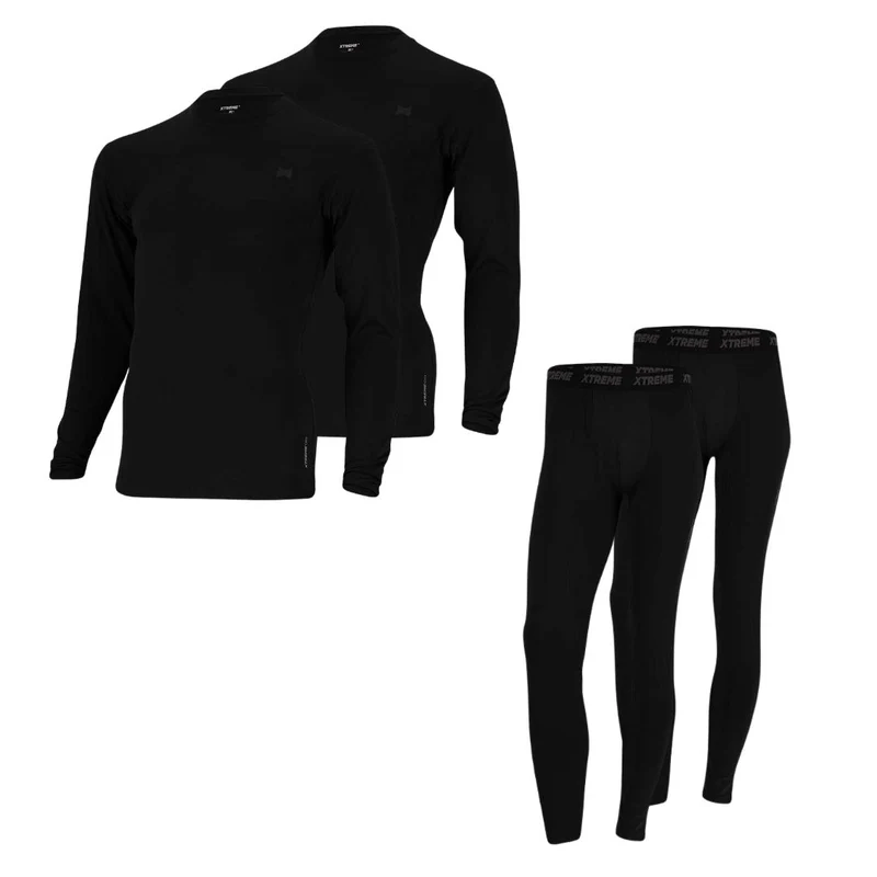 Thermoset heren - Baselayer - Broek en shirt - 2X