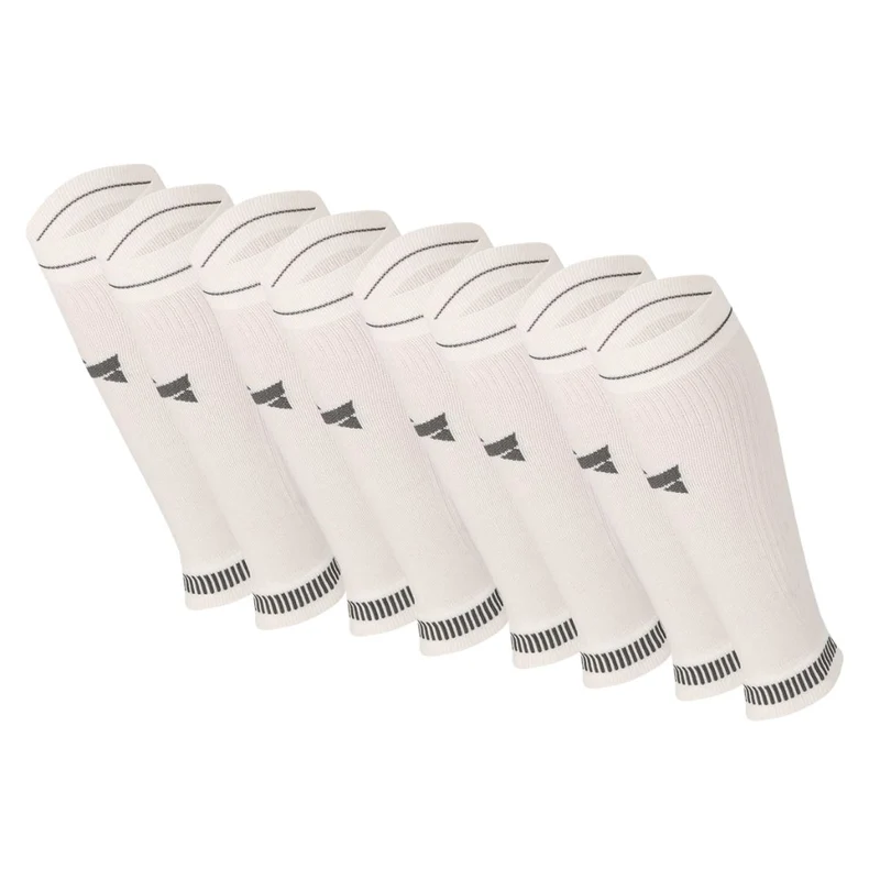 Compressie calf sleeve - Unisex - 8-Pack - Multi Wit