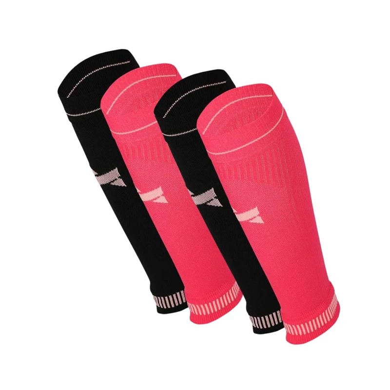 Compressie calf sleeve - Unisex - 4-Pack - Multi Roze