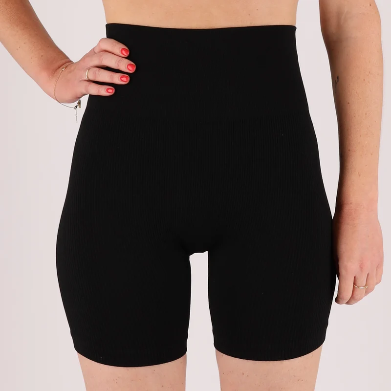 Korte legging dames - Ribbed- 4-Pack