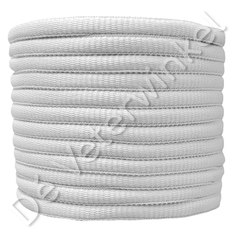 Ovaal sportveter 6mm Natural-White