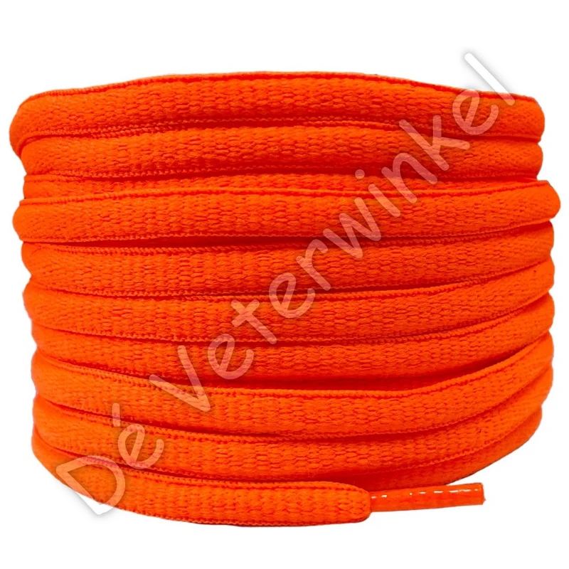 Ovaal sportveter 6mm Neon Oranje