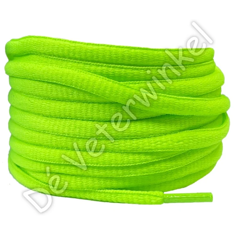 Ovaal sportveter 6mm Neon Groen