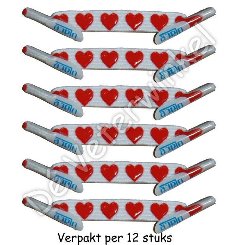 Mix-n-Match Siliprint Red Hearts