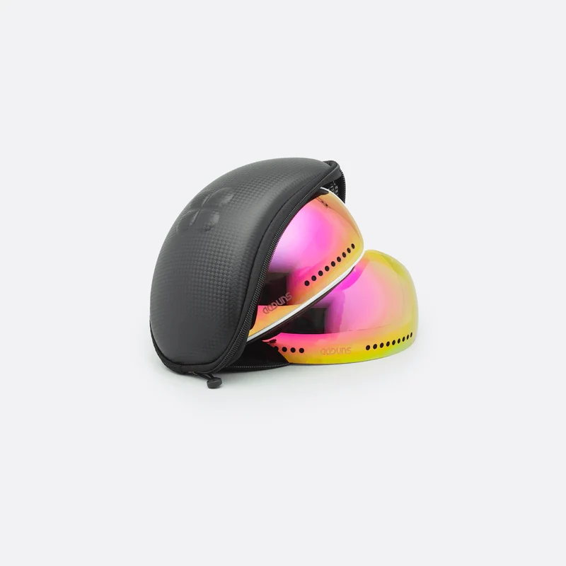 SunGod Vanguard Compact Case Skibril/Snowboardbril Beschermhoes - Zwart
