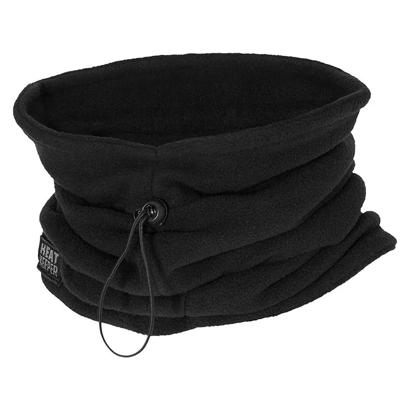 Thermo nekwarmer uniseks - Zwart - 2-Stuks
