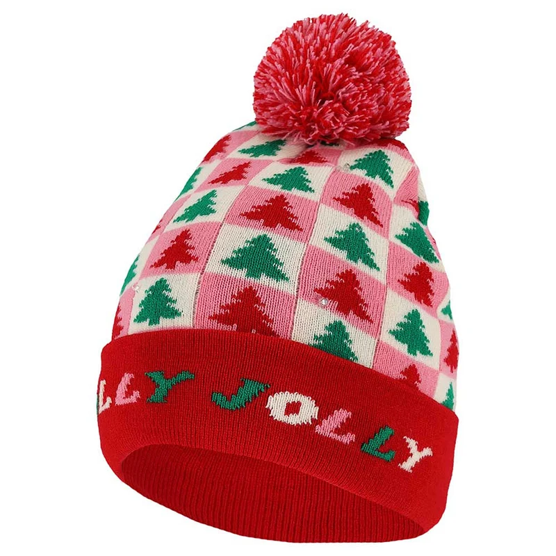 Kerstmuts met lampjes - Christmas rocks one size - Holy Joly