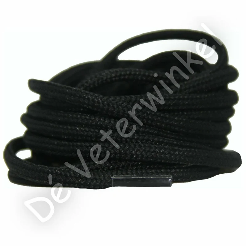 Rond 5mm polyester Zwart