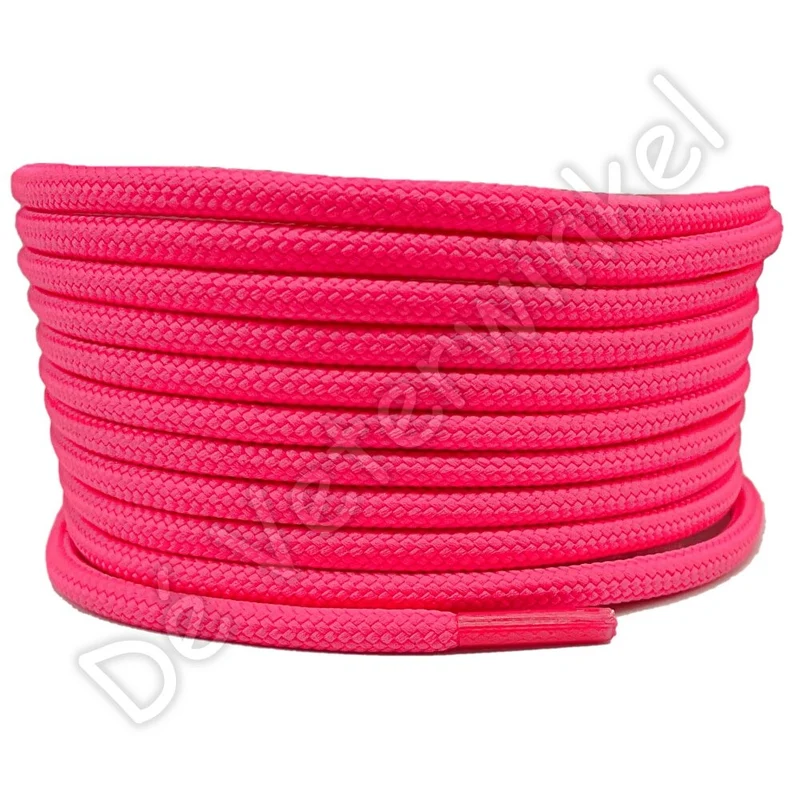 Rond 5mm polyester Neon Roze