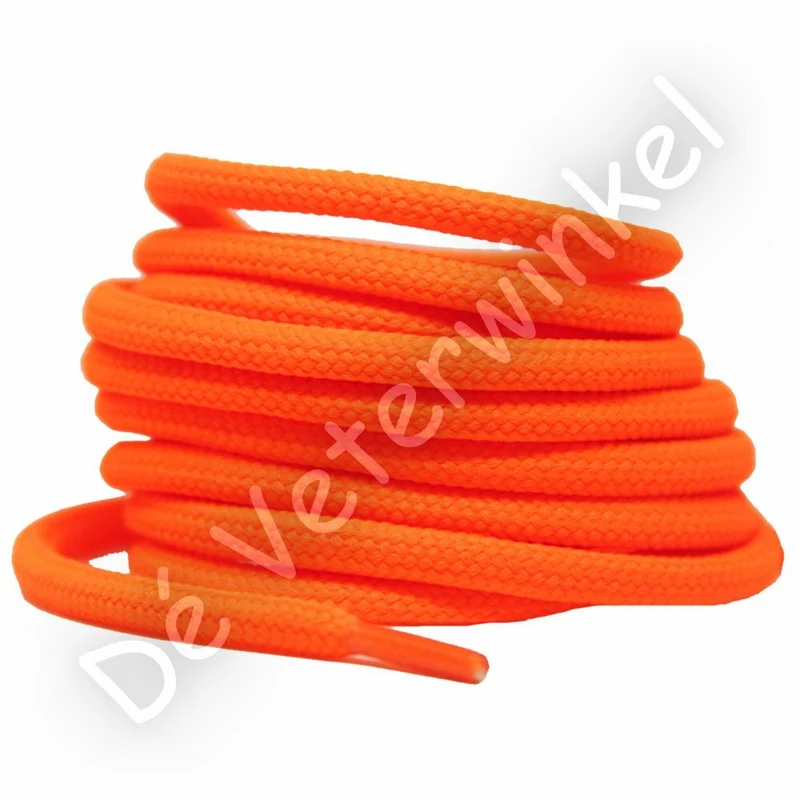 Rond 5mm polyester Neon Oranje