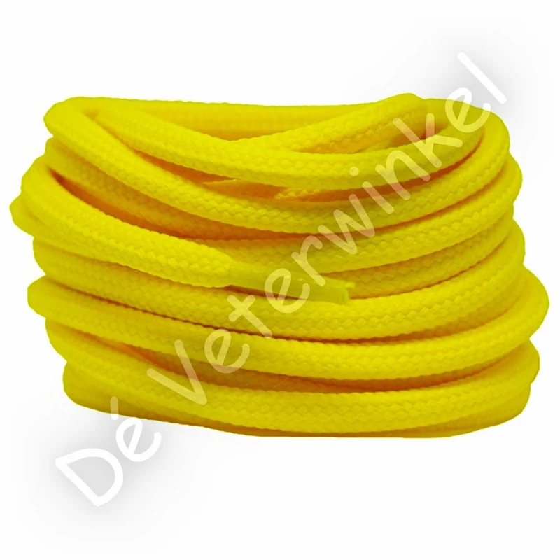 Rond 5mm polyester Geel