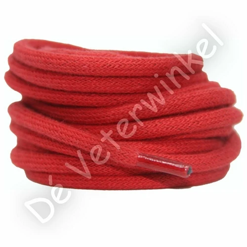 Rond 5mm katoen Rood