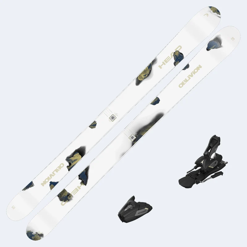2027 Head Oblivion Jr Skis with Atomic Colt 7 Bindings