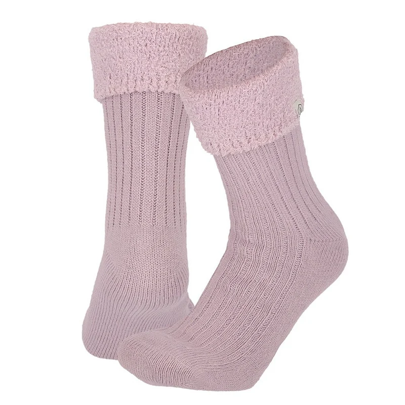 Huissokken Dames - Ultra Soft - One Size - Paars