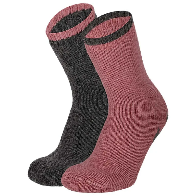 Wollen huissokken dames - 2-Pack
