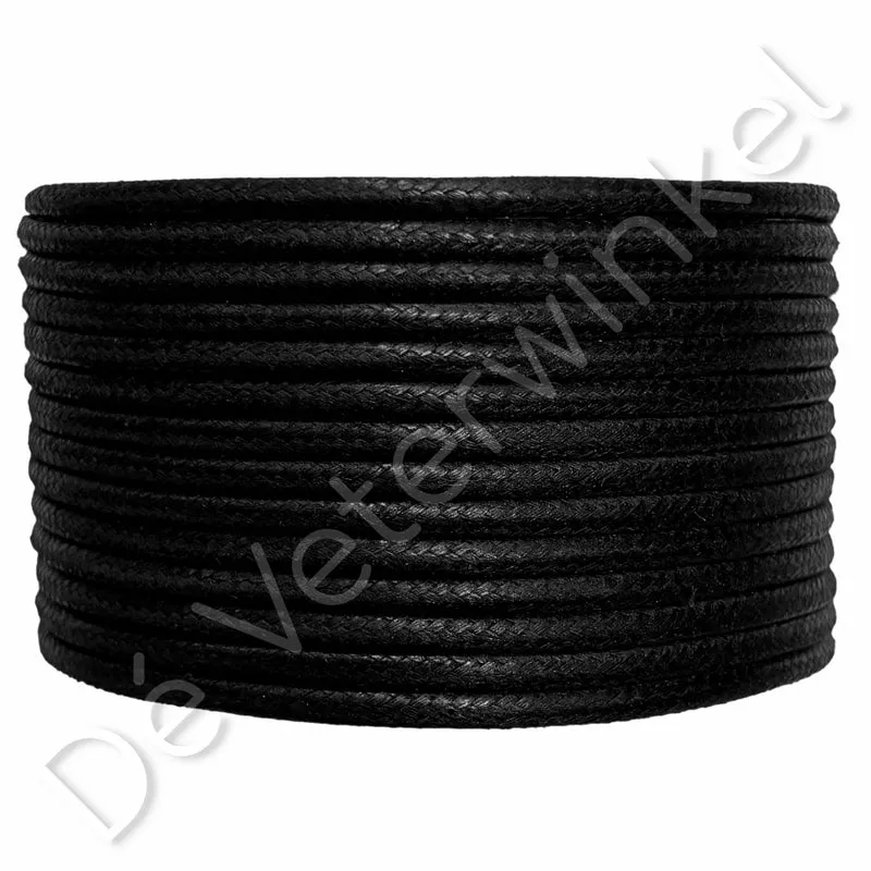 Trendveter 3mm WAX Zwart
