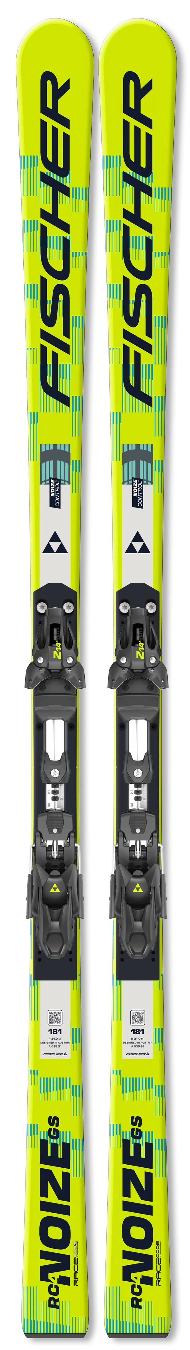 Fischer RC4 Worldcup Noize GS Masters M/B-Plate 2027 (SKI ONLY-BINDING NOT INCLUDED)