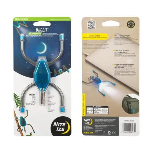 Nite Ize BugLit Rechargeable Micro Flashlight