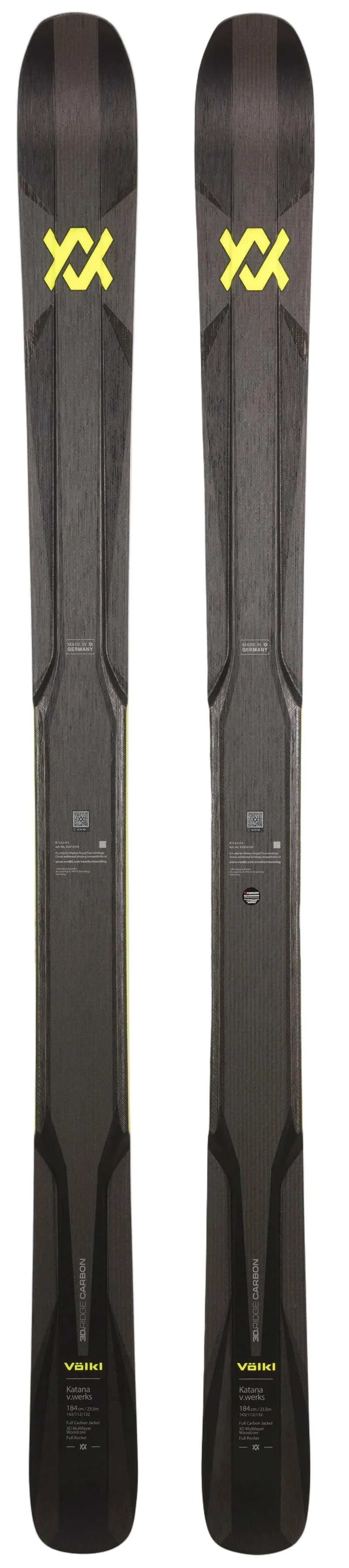 Volkl KATANA V.WERKS FLAT - 26/27