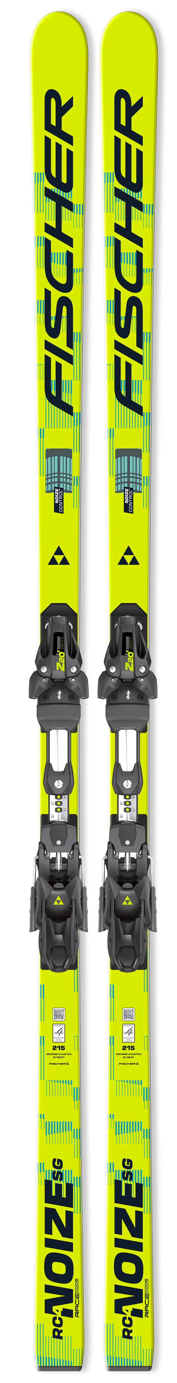 Fischer RC4 Worldcup SG Junior H-Plate 2027 (SKI ONLY- BINDING NOT INCLUDED)