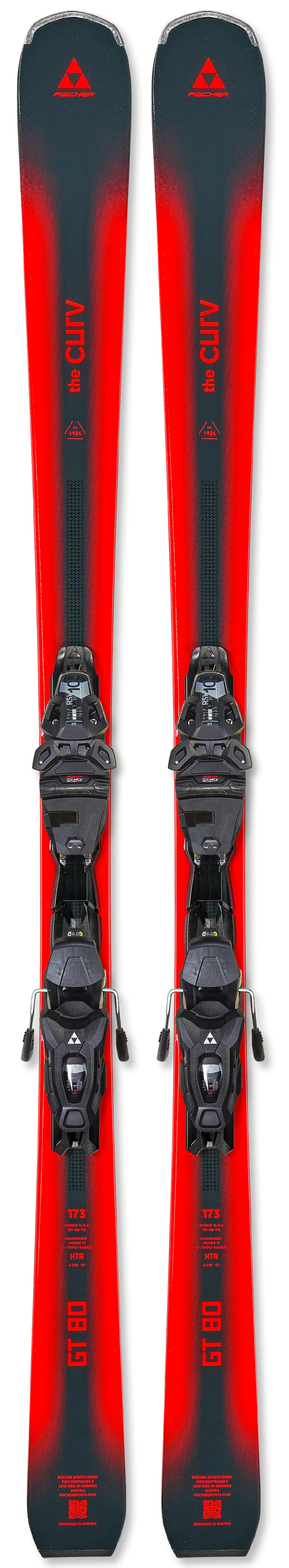 Fischer XTR The Curv GT 80 + RSW10 PR 2027