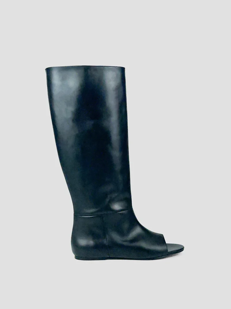 Open high boot