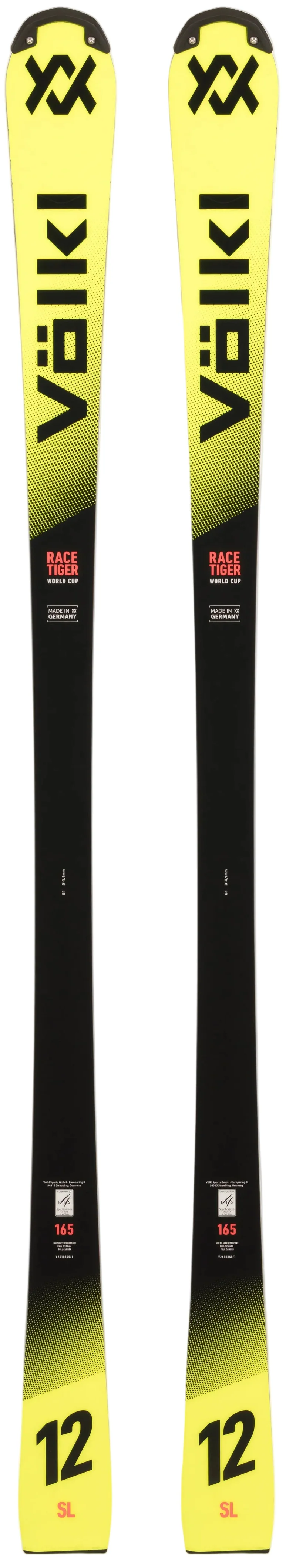 Volkl RACETIGER SL R FIS WC-PLATE 26/27