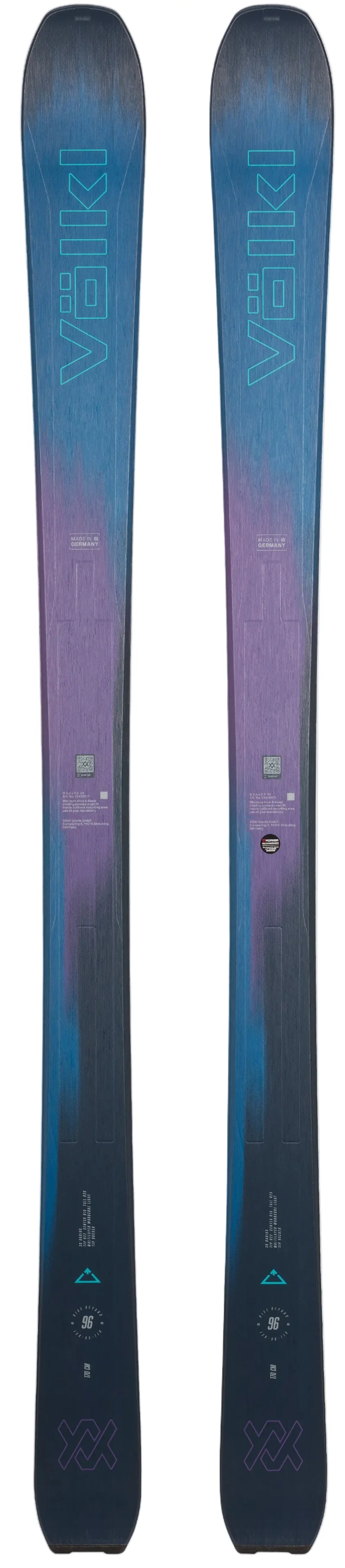 Volkl RISE BEYOND 96 FLAT 26/27