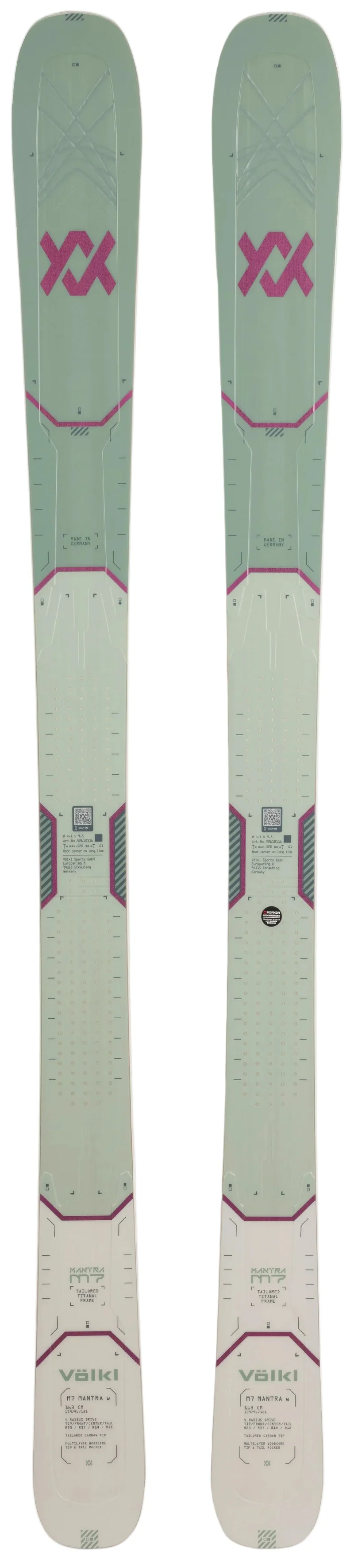 Volkl M7 MANTRA W FLAT 26/27