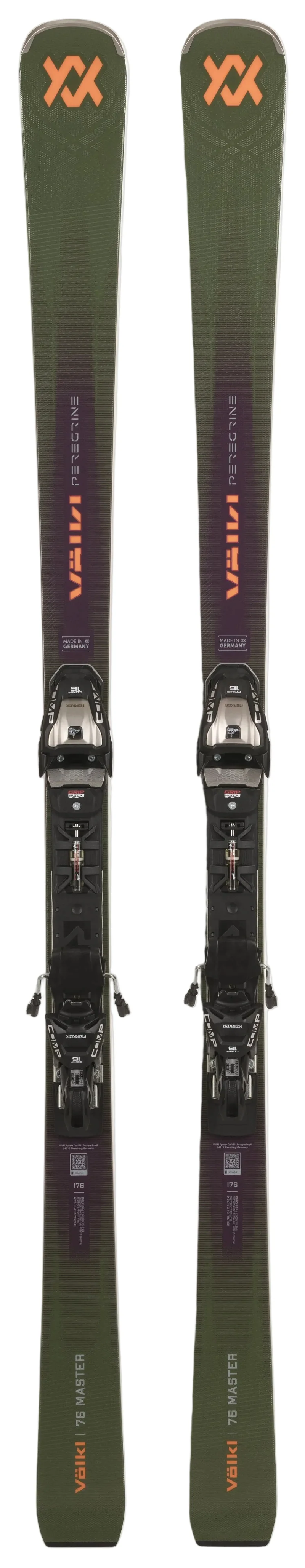 Volkl PEREGRINE 76 MASTER WC-PLATE - 26/27 (SKI ONLY- BINDING NOT INCLUDED)