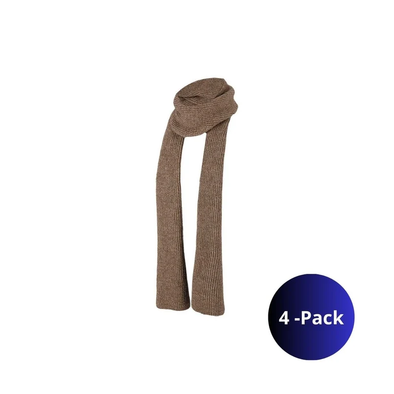 Sjaal Dames - Ribbed - One Size - 4-Pack