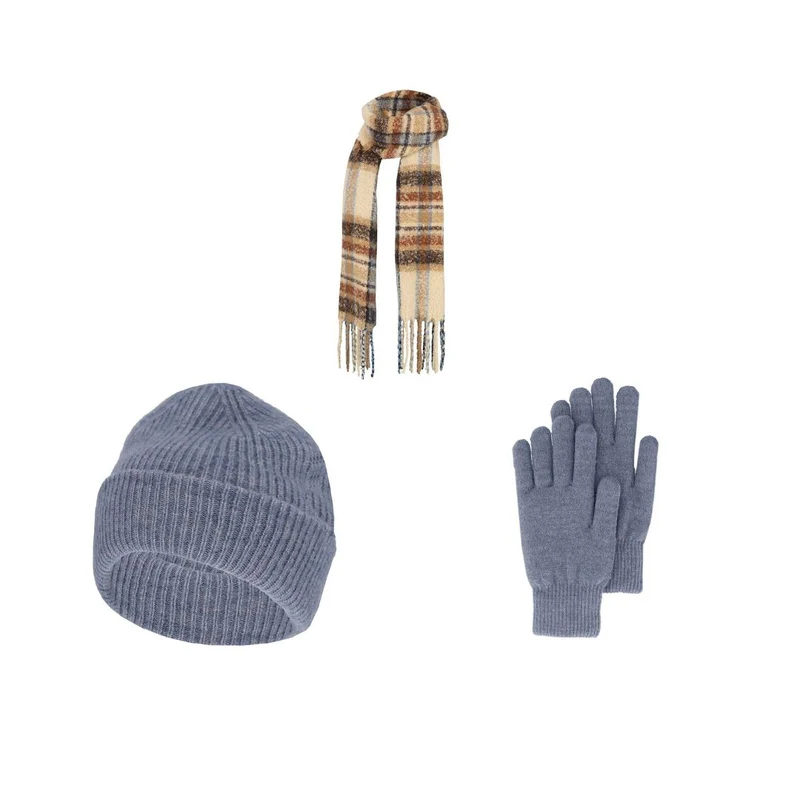 Fashion winterset - Sjaal + Muts + Handschoenen