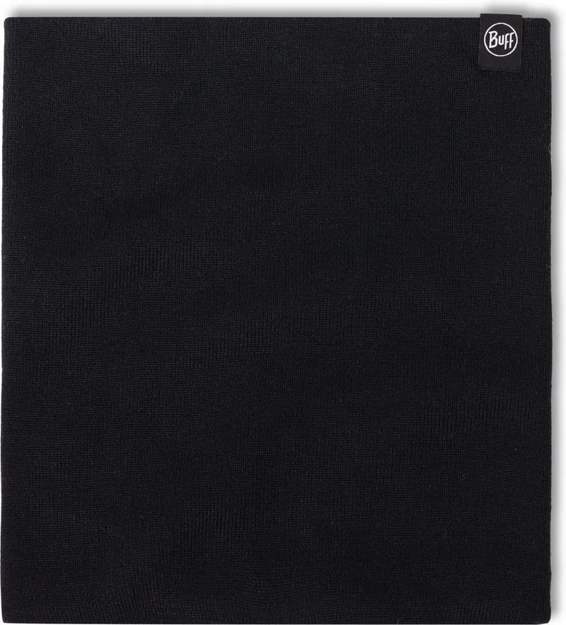 Buff Knitted Lilon Black nekwarmer