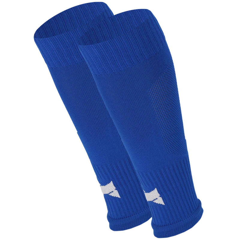 Voetloze voetbalsokken - Kobalt Blauw - 2-Paar