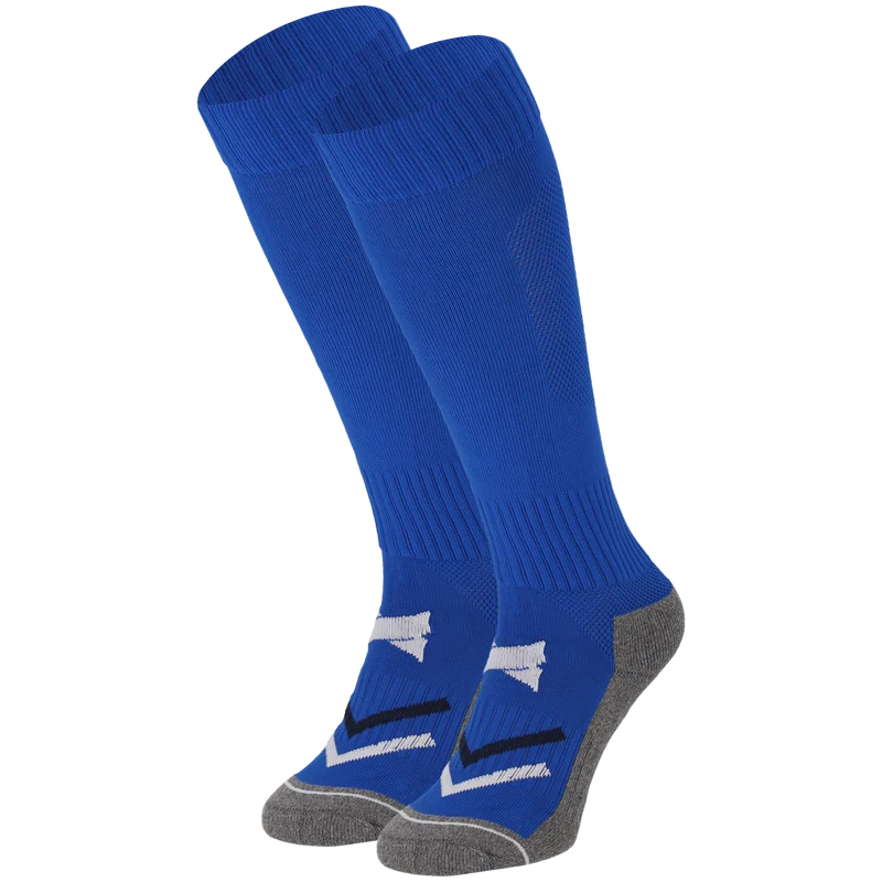 Voetbal sokken - Unisex - Kobalt Blauw - 2-Paar