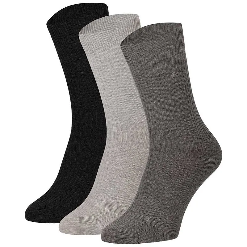 Bamboe sokken heren - 2 x 2 Rib - 6-Pack