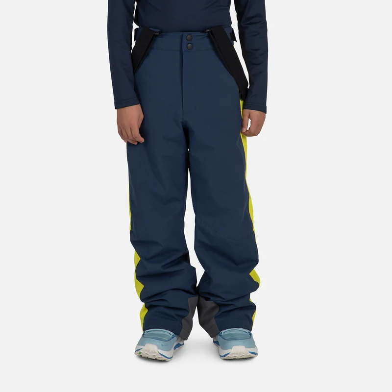 Rossignol Velika Suspender Skibroek Kinder - Navy/Geel