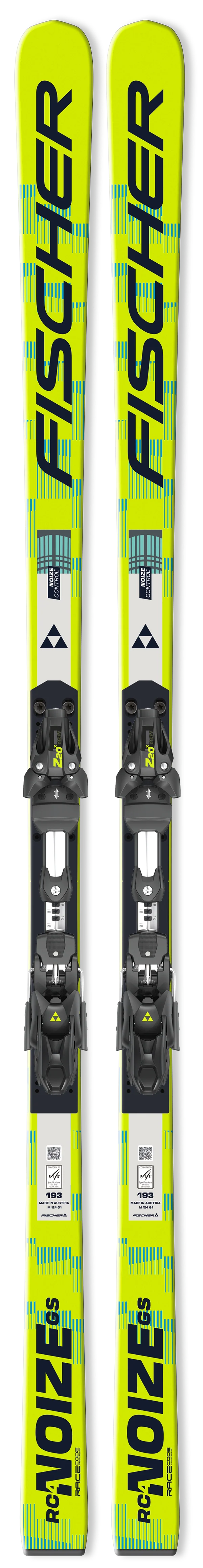 Fischer RC4 Worldcup Noize GS Men M-Plate 2027 (SKI ONLY-BINDING NOT INCLUDED)