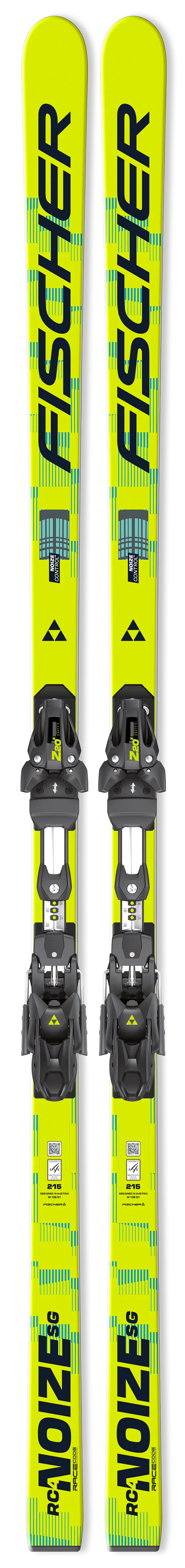 Fischer RC4 Worldcup SG Junior H-Plate 2027 (SKI ONLY-BINDING NOT INCLUDED)