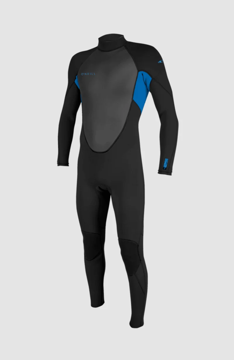 Reactor-2 3/2 Back Zip Full Wetsuit | BLK/OCEAN