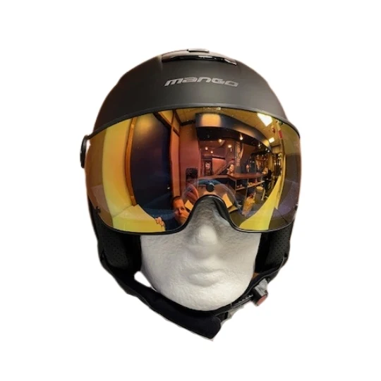 Mango Snow Free Special Skihelm met Vizier - Zwart