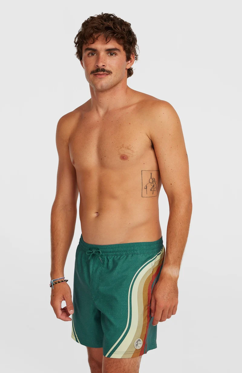 O'Riginals Longboard 15'' zwembroek | Green Originals Sideburns