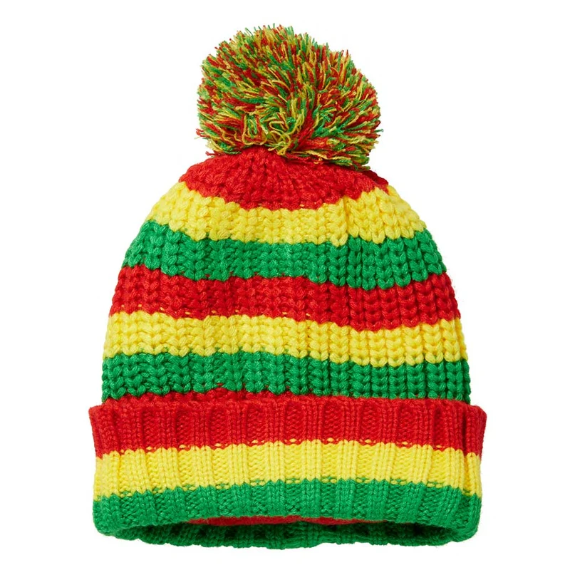 Limburg muts - Gebreid + Pompon