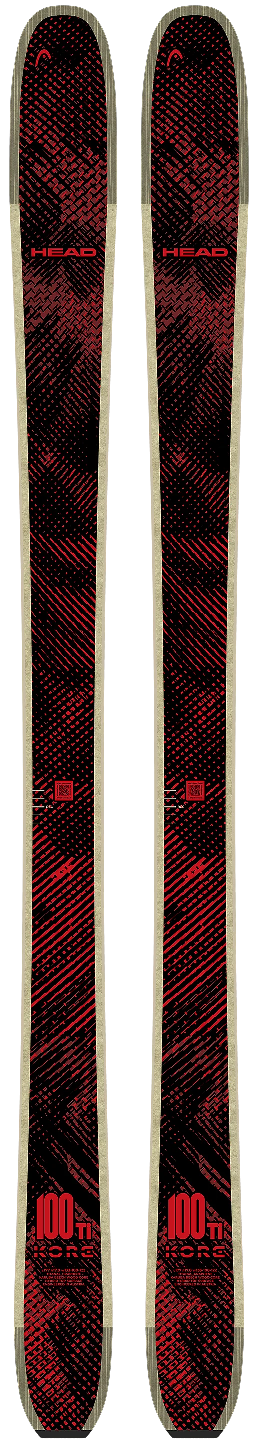 Head KORE 100 Ti bk/rd 2027