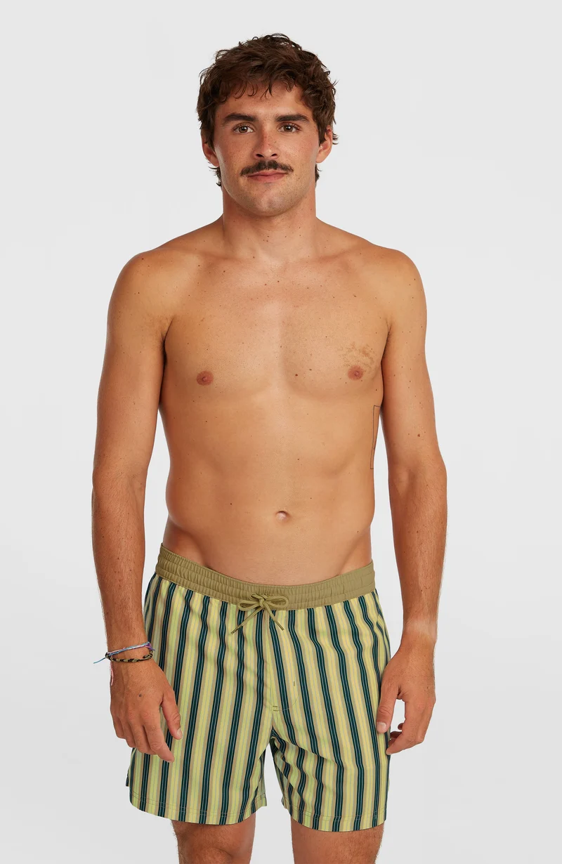 O'Riginals Stripe 15'' zwembroek | Yellow Originals stripe