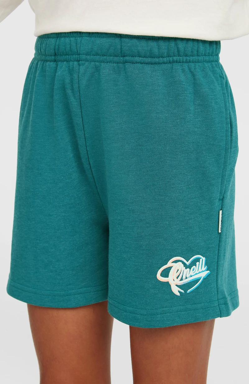 Essentials Script sweatshort | Botanical Heat